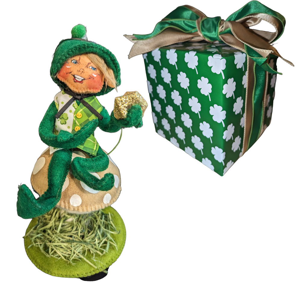 Annalee Saint Patrick's 7in Irish Lucky Leprechaun - Gift Wrapped!
